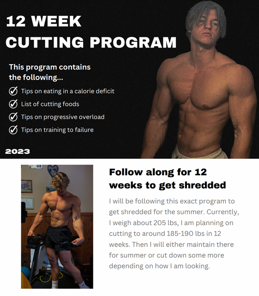 12 Week Cutting Program